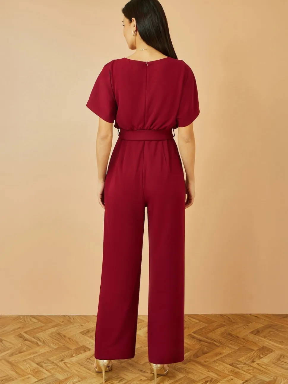 Yumi Batwing Stretch Jumpsuit