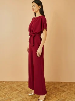 Yumi Batwing Stretch Jumpsuit