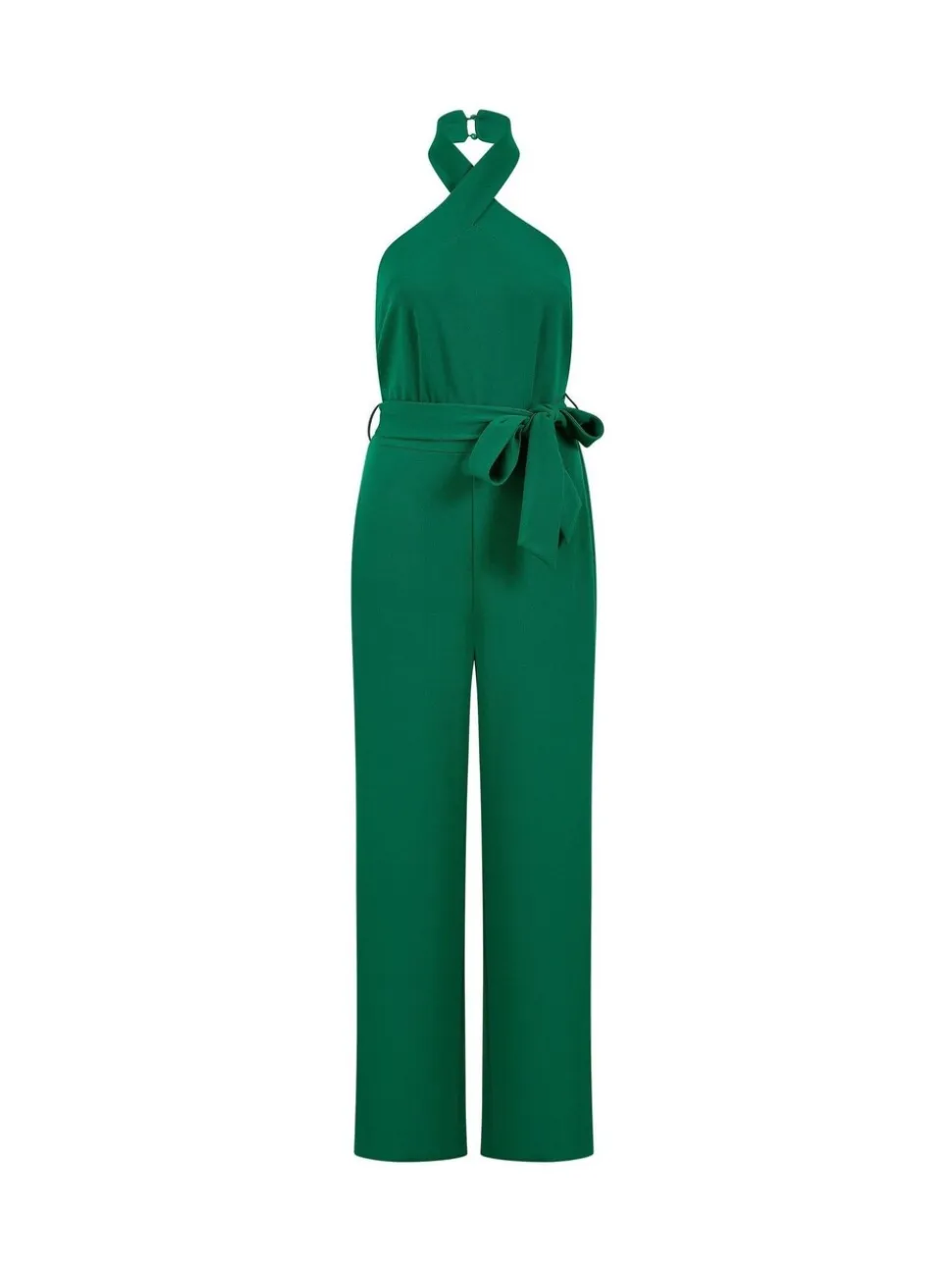Yumi Cross Over Halter Neck Jumpsuit
