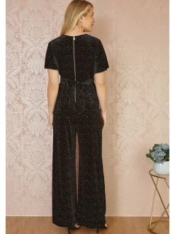 Yumi fluwelen jumpsuit met glitters