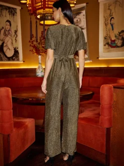 Yumi Sparkle Stretch Jumpsuit