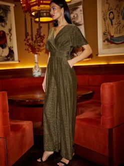 Yumi Sparkle Stretch Jumpsuit