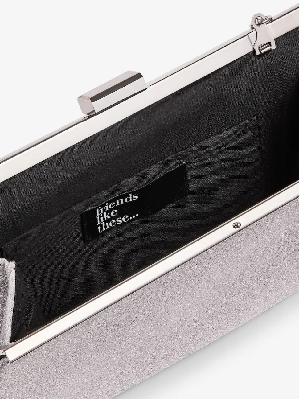 Zilver - Friends Like These Occasion Clutch Bag