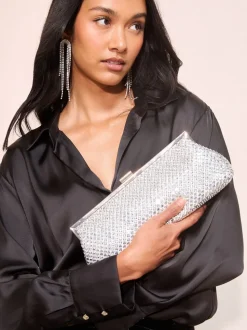 Zilver - Friends Like These Chain Mail Clutch