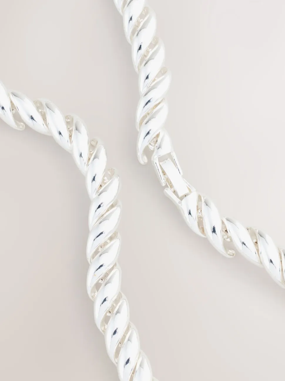 Zilverkleurig - Smooth Chain Necklace