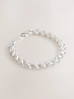 Zilverkleurig - Smooth Chain Bracelet