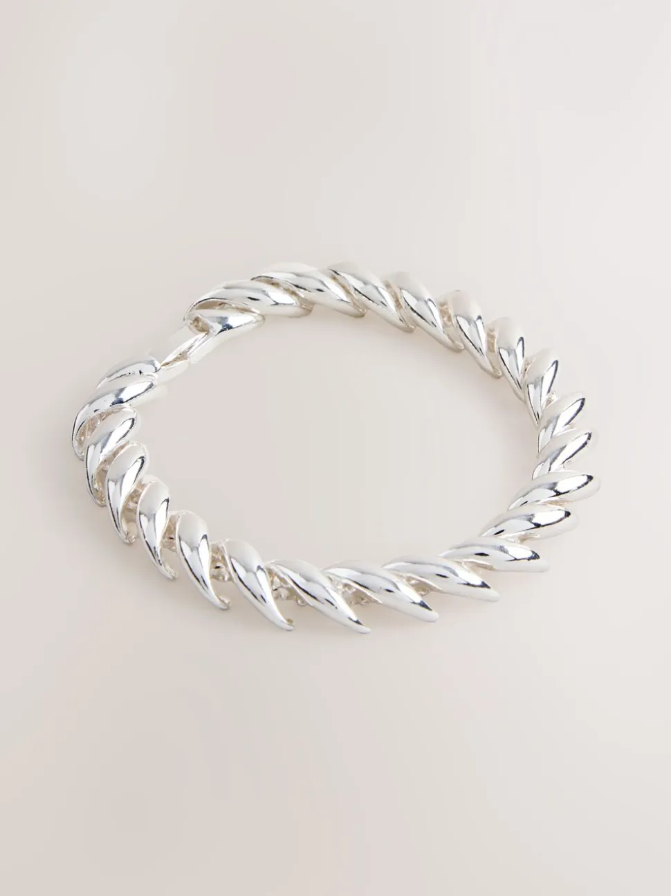 Zilverkleurig - Smooth Chain Bracelet