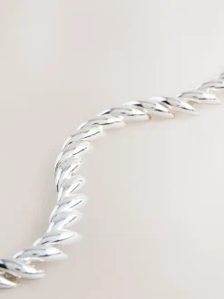 Zilverkleurig - Smooth Chain Bracelet
