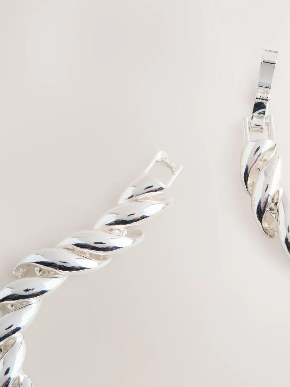 Zilverkleurig - Smooth Chain Bracelet