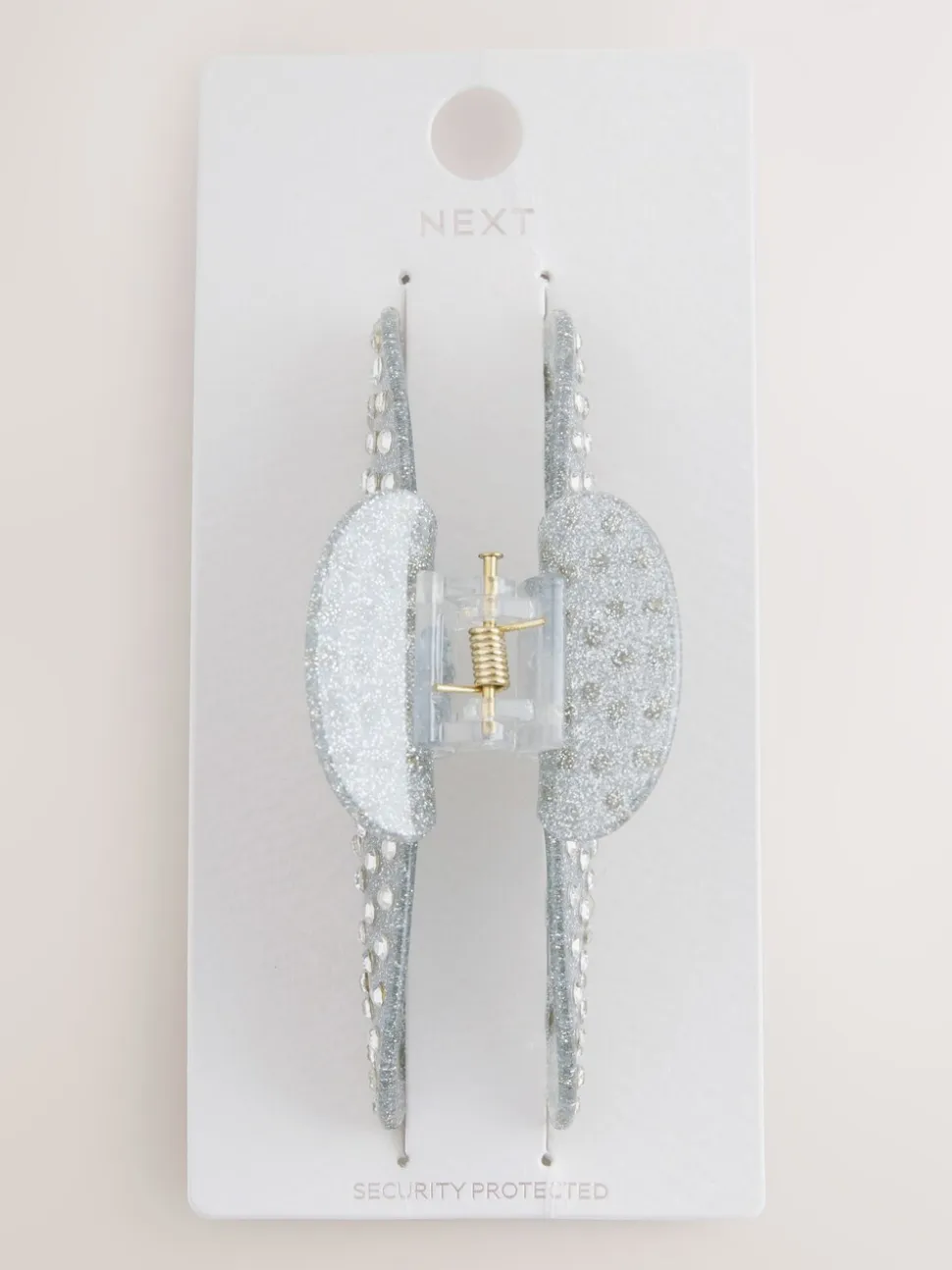 Zilverkleurig - Sparkle Claw Clip