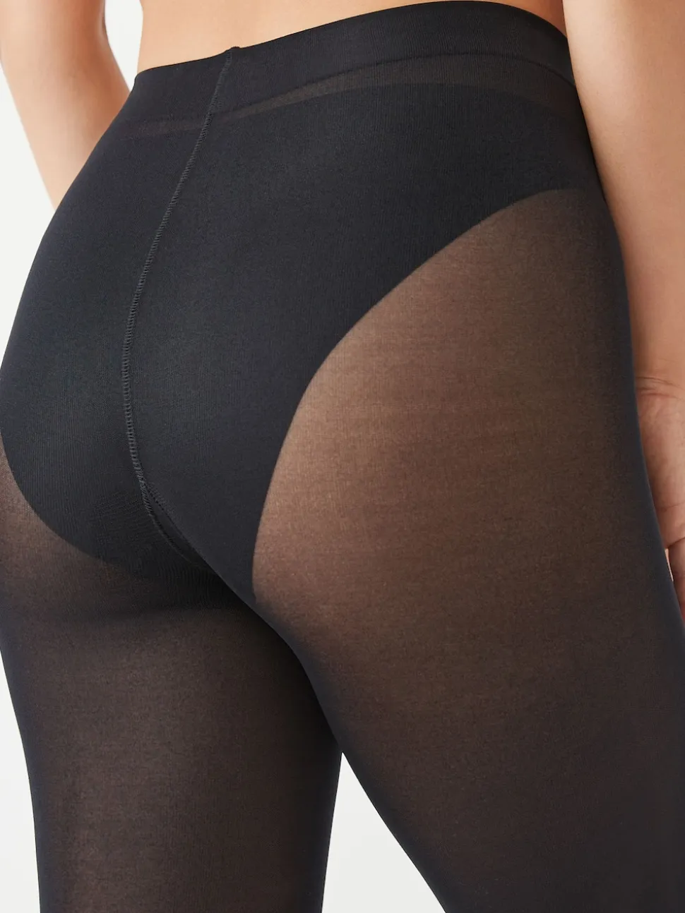 Zwart - 80 denier ondoorschijnende panty