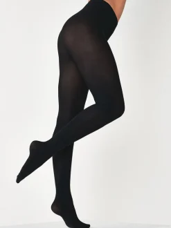 Zwart - 200 denier ondoorschijnende panty