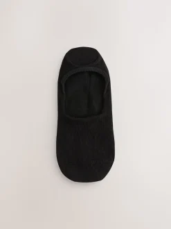 Zwart - 5 Paar footsies