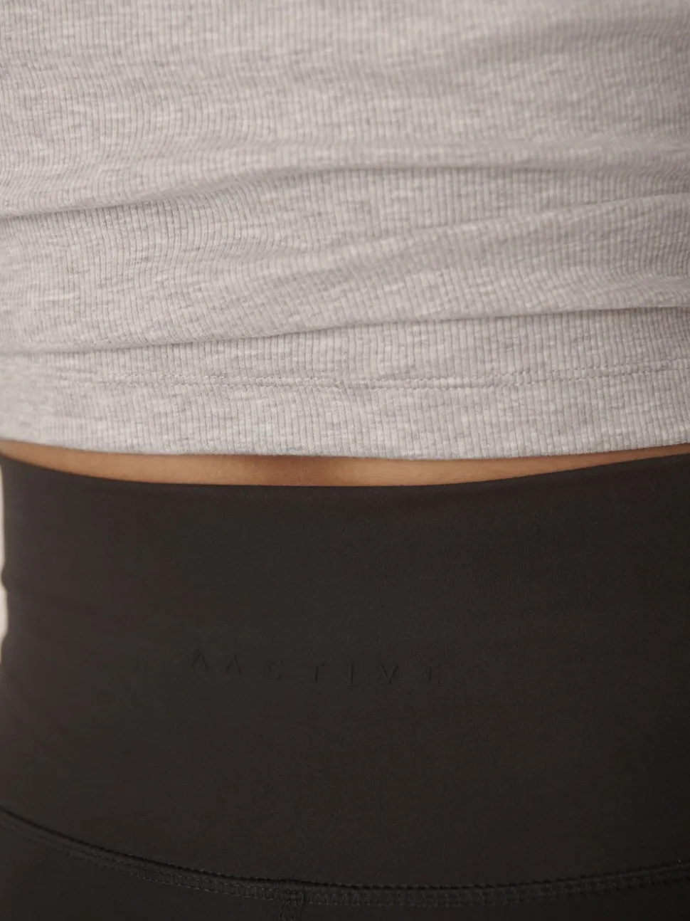 Zwart - Active Balance Wrap Front Flared Leggings