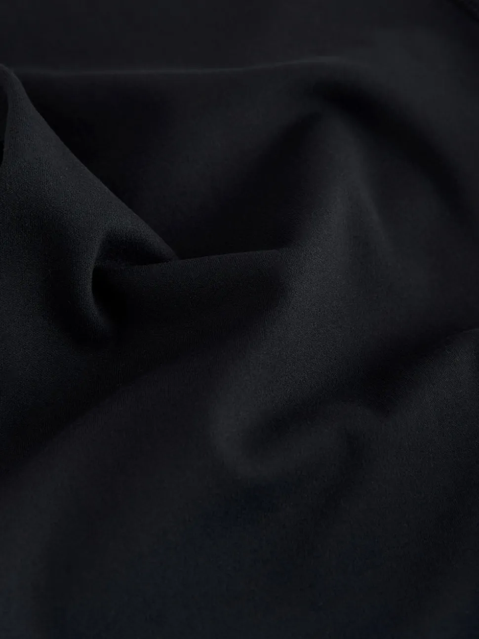 Zwart - Active Balance Wrap Front Flared Leggings