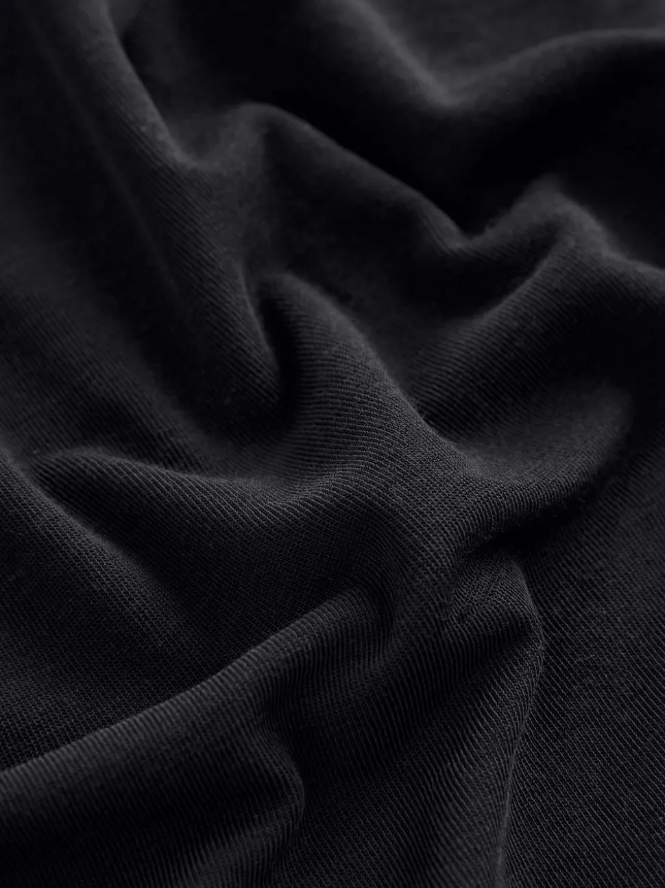 Zwart - Active Crew Neck Long Sleeve T-Shirt
