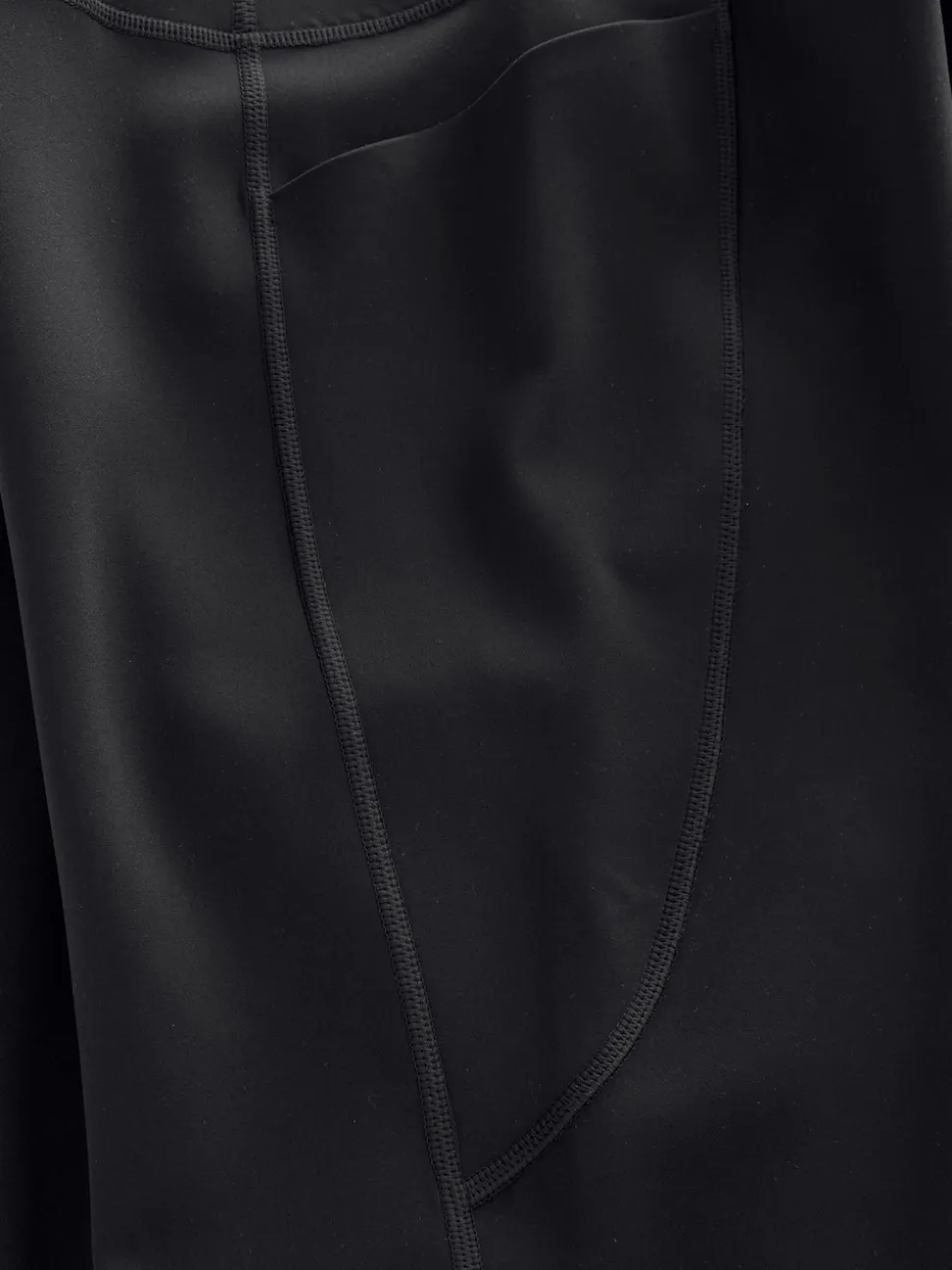 Zwart - Active Reflective Print Sports Leggings