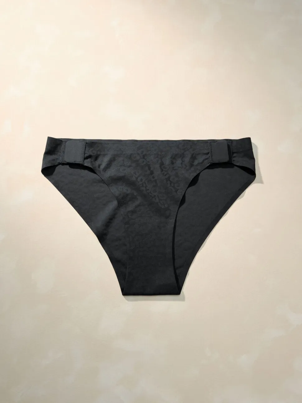 Zwart - Adaptive Animal Jacquard Knickers