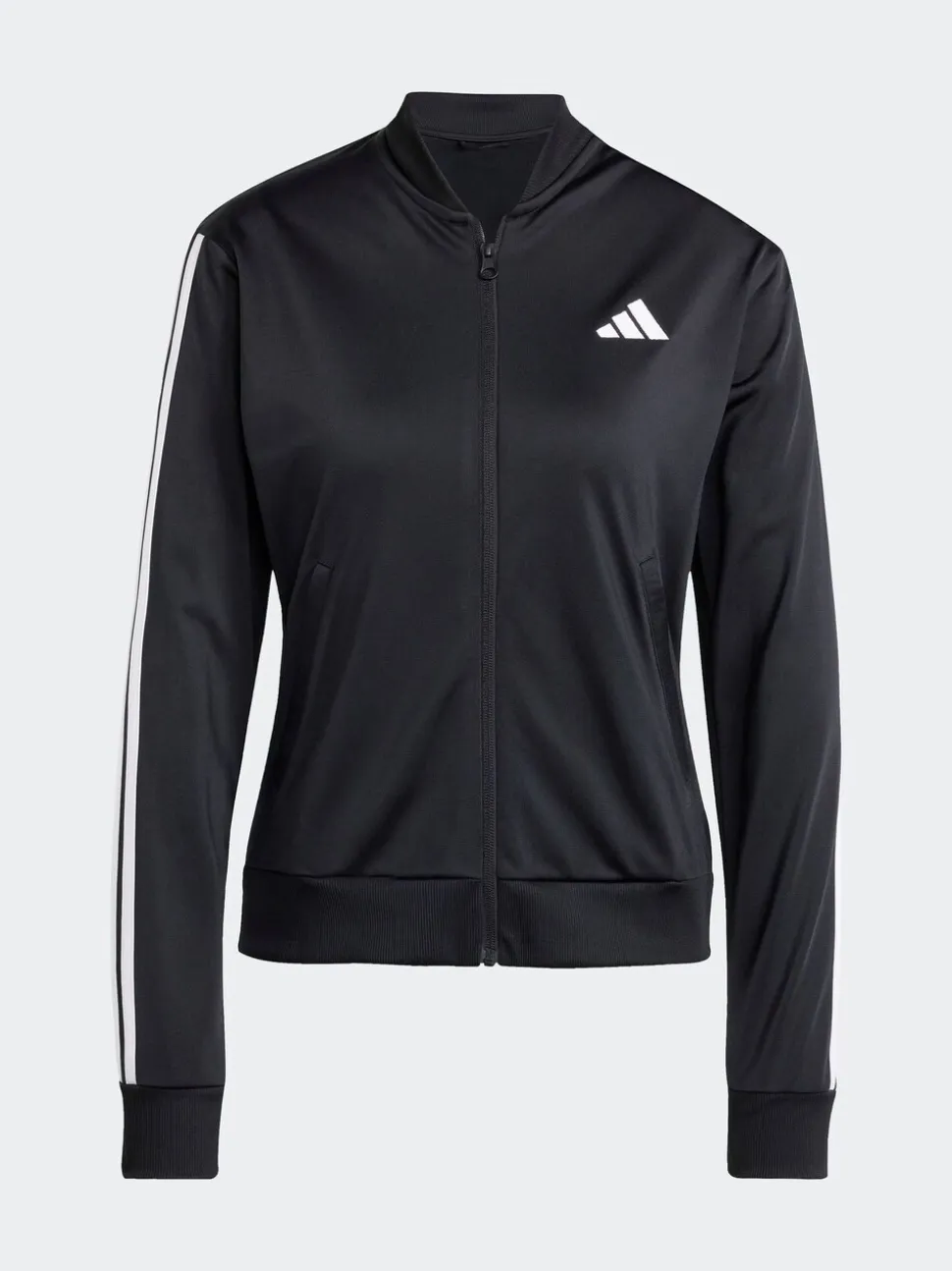 Zwart - adidas Essentials trainingspak met 3 strepen