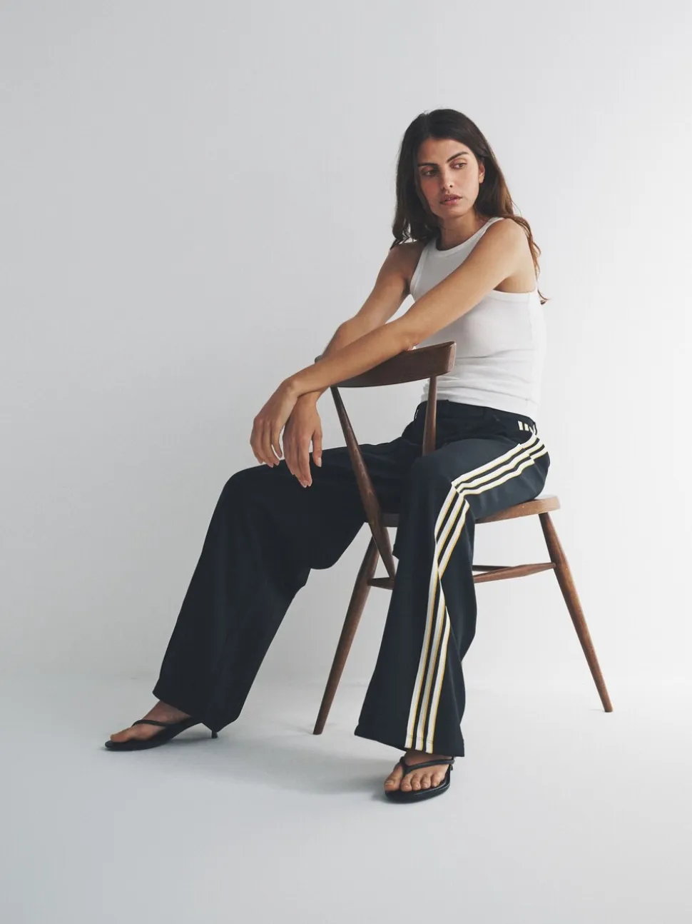 Zwart - adidas Originals Manager Tailored Trousers