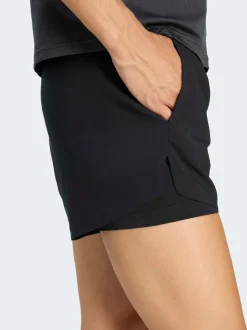 Zwart - adidas Workout Essentials 2In1 Shorts