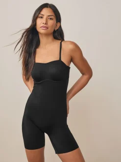 Zwart - Bandeau dijvormende shapewear