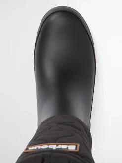 Zwart - Barbour® Marnie Quilted Tall Wellington Boots