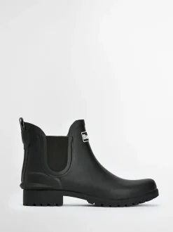 Zwart - Barbour® Wilton Chelsea Wellington laarzen