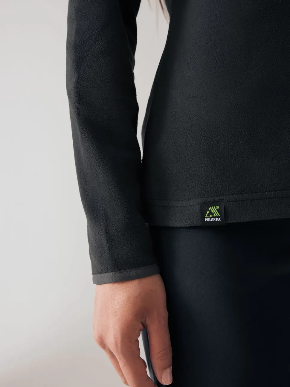 Zwart - Berghaus Prism 2,0 Fleece met rits tot aan de borst