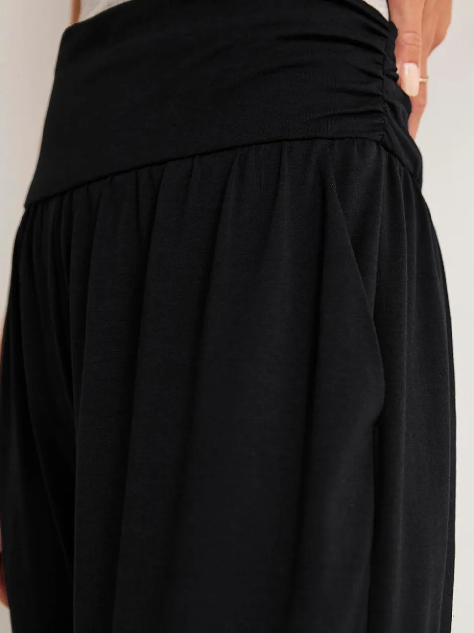 Zwart - Boden - Hareem - Jersey joggingbroek