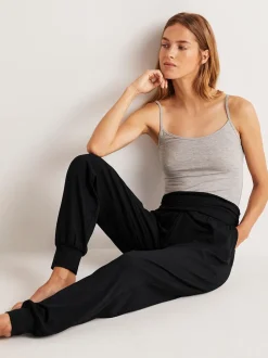 Zwart - Boden - Hareem - Jersey joggingbroek