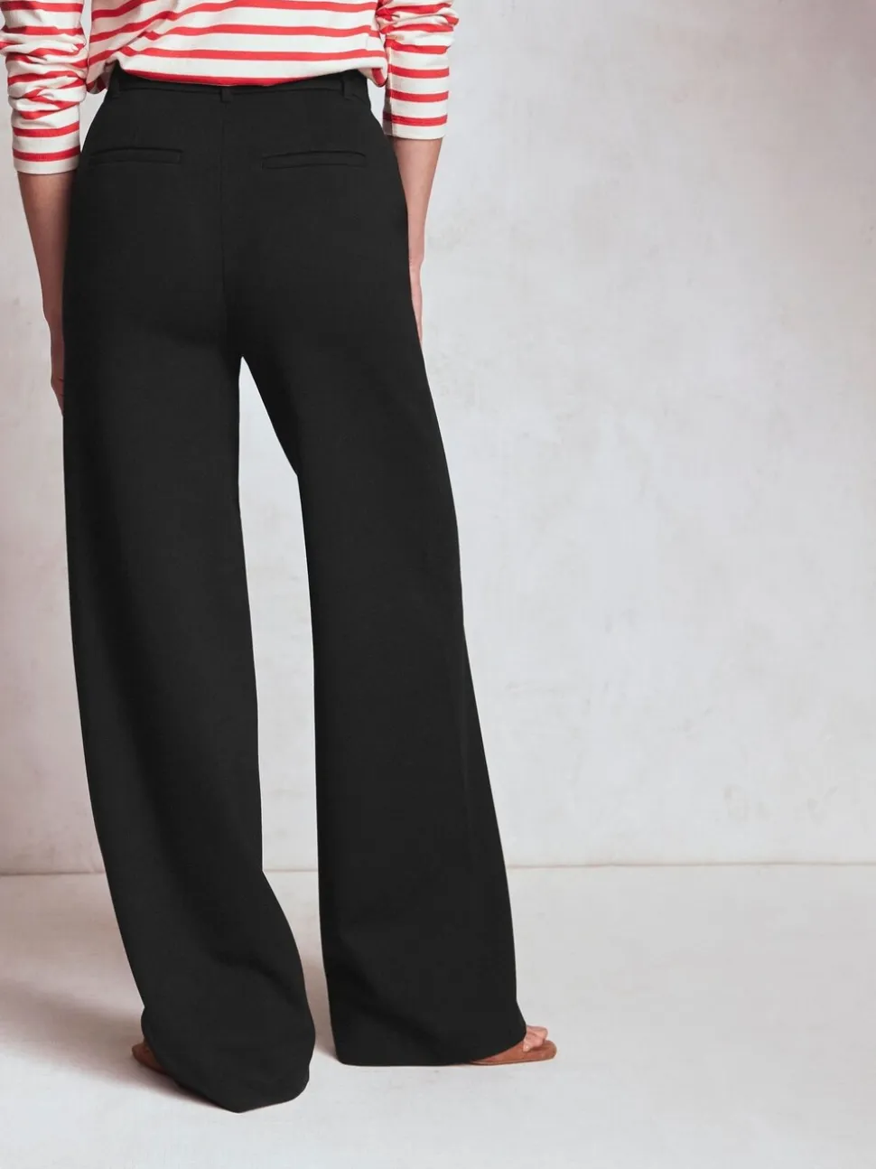 Zwart - Boden Belgravia Ponte Trousers