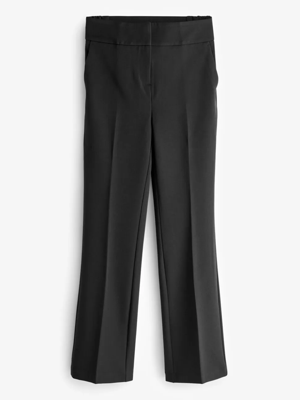 Zwart - Bootcut maatsnitbroek