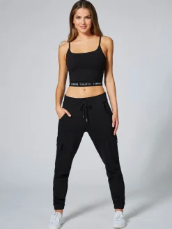 Zwart - Cargojoggingbroek voor dames