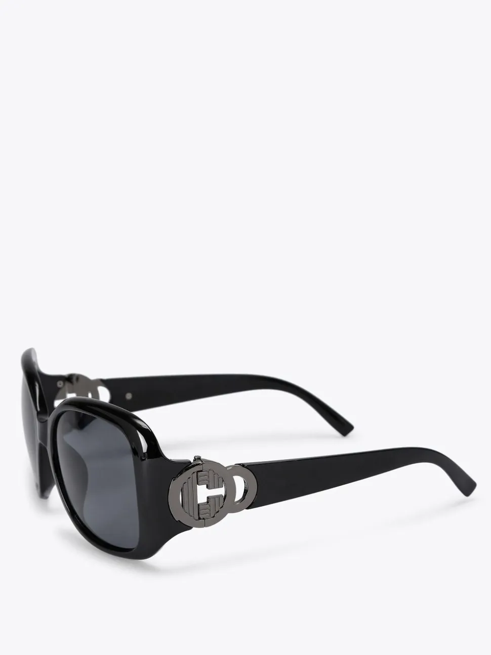 Zwart - Carvela Oversized C Sunglasses