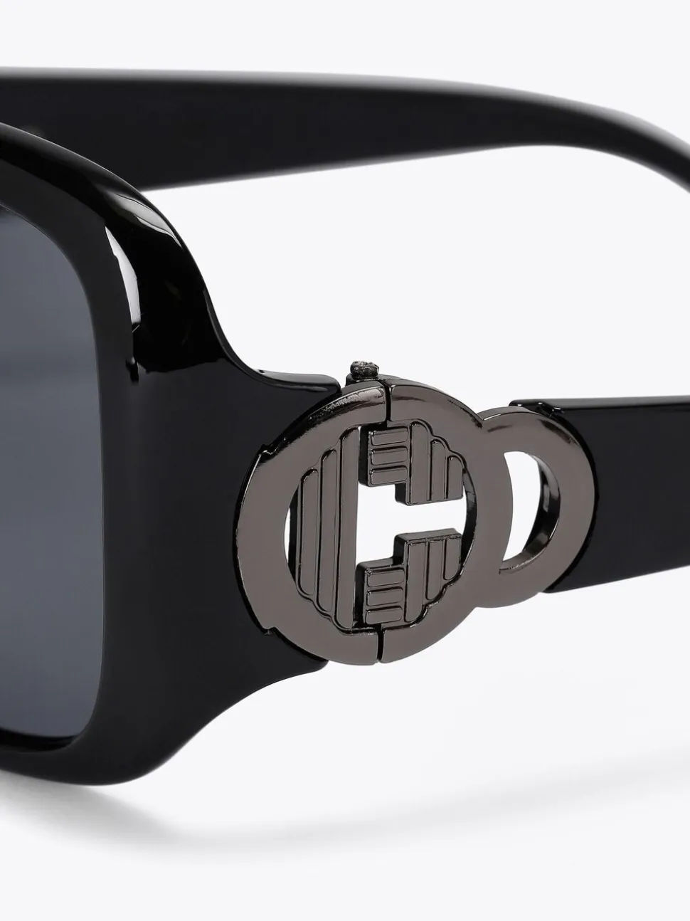 Zwart - Carvela Oversized C Sunglasses
