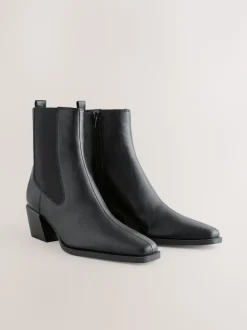 Zwart - Chelsea-stijl western cowboy Boots