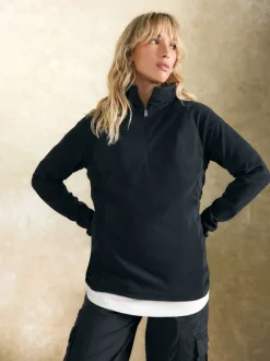 Zwart - Columbia Womens Glacial IV Half Zip Fleece
