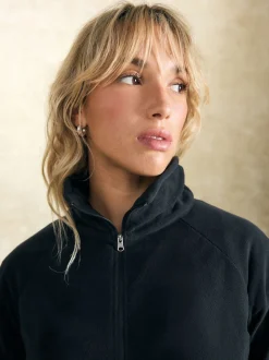 Zwart - Columbia Womens Glacial IV Half Zip Fleece