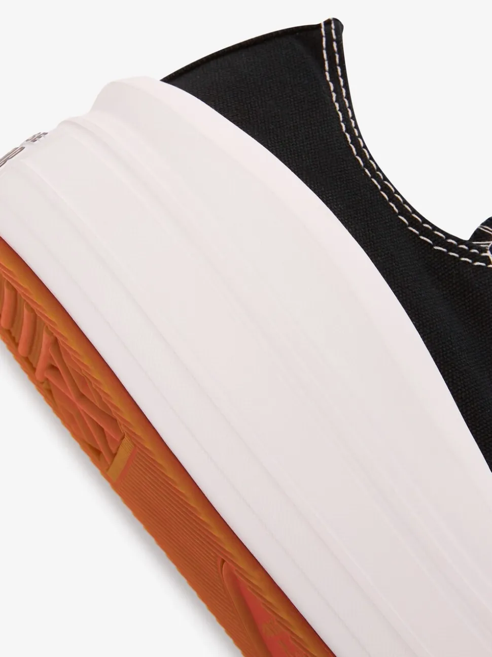 Zwart - Converse All Star Move Chuck Ox sneakers met plateauzool