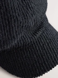 Zwart - Cord Baker Hat