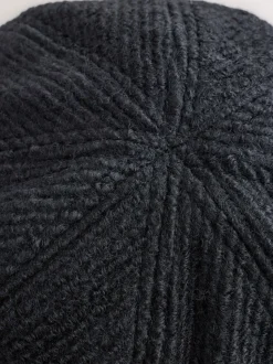 Zwart - Cord Baker Hat