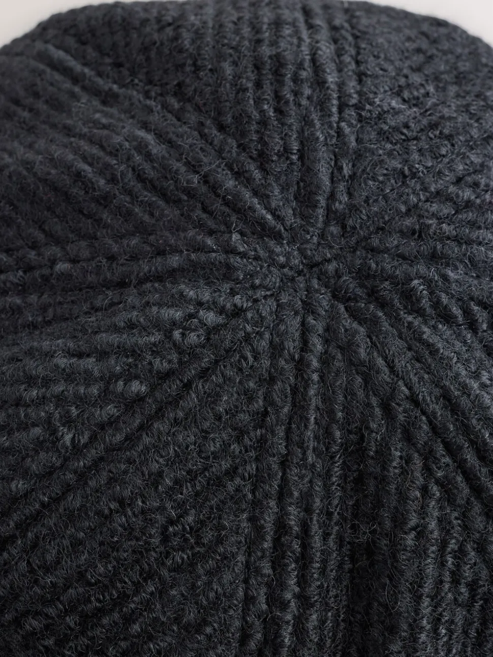 Zwart - Cord Baker Hat