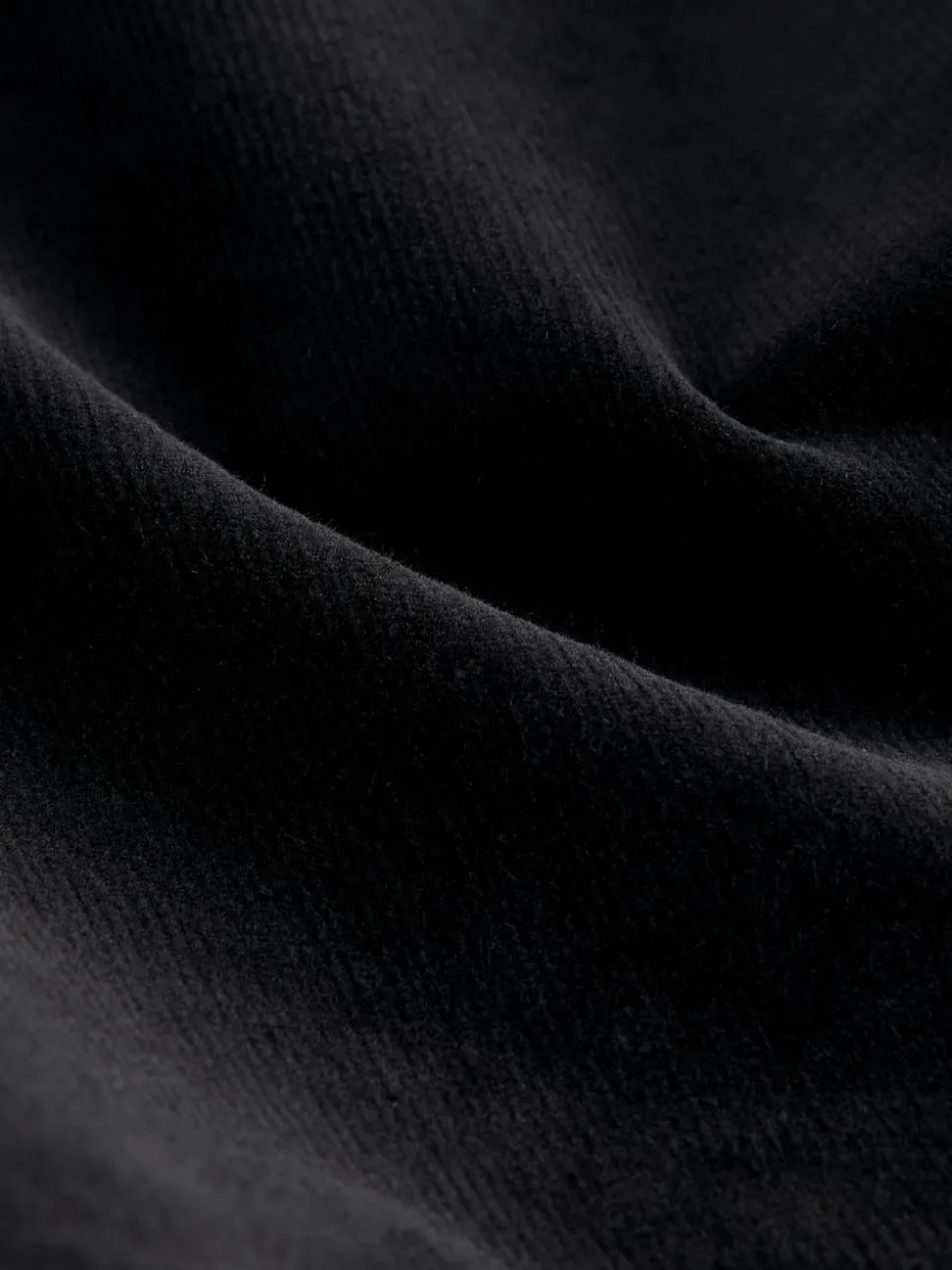 Zwart - Corduroy mini-wikkelrok
