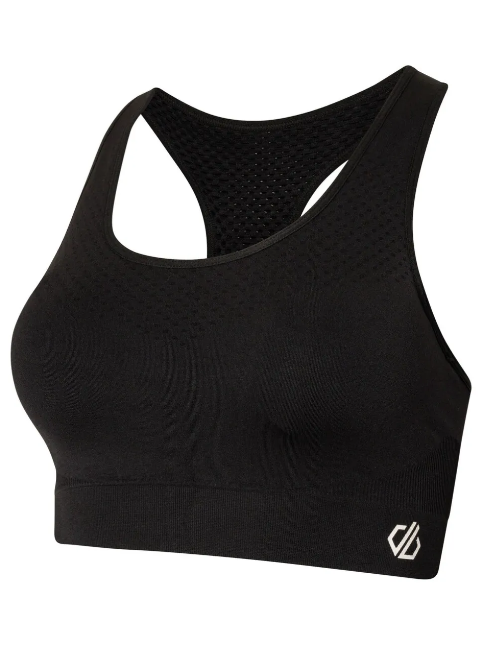Zwart - Dare 2b Don't Sweat It II sportbeha voor dames