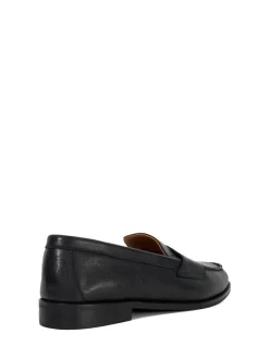 Zwart - Dune London Ginelli Flexi Sole Leather Penny Loafers