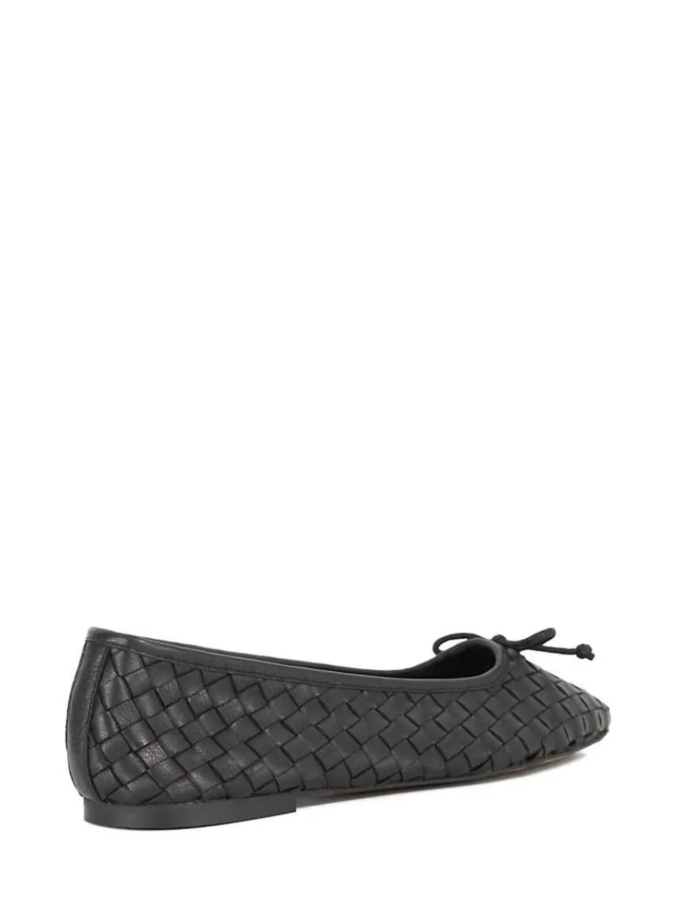 Zwart - Dune London Heat Woven Ballerina Shoes