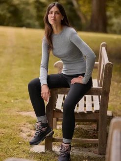 Zwart - Elements Fleece Lined Leggings