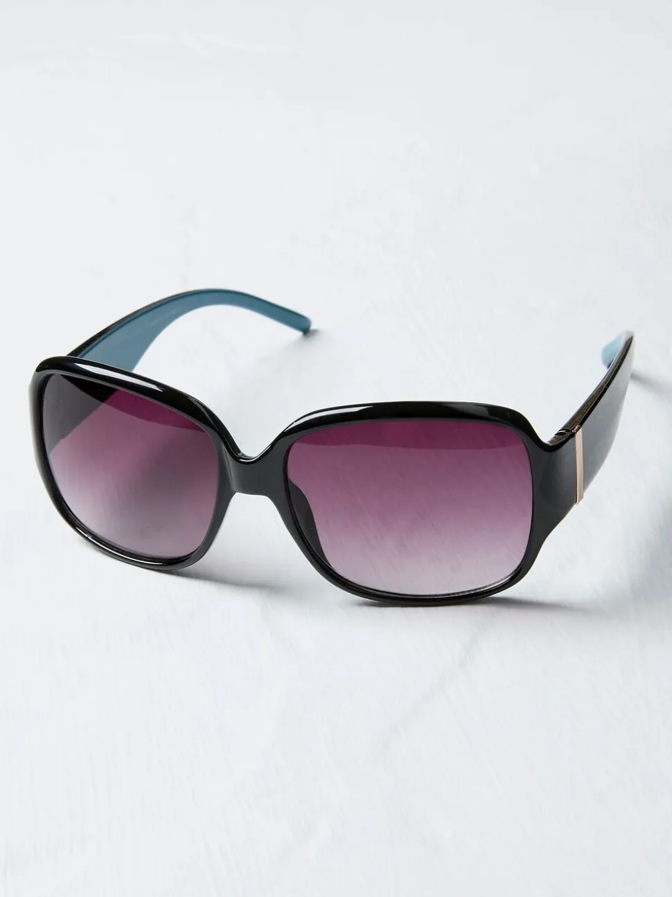 Zwart - FatFace - Olivia - Oversized zonnebril