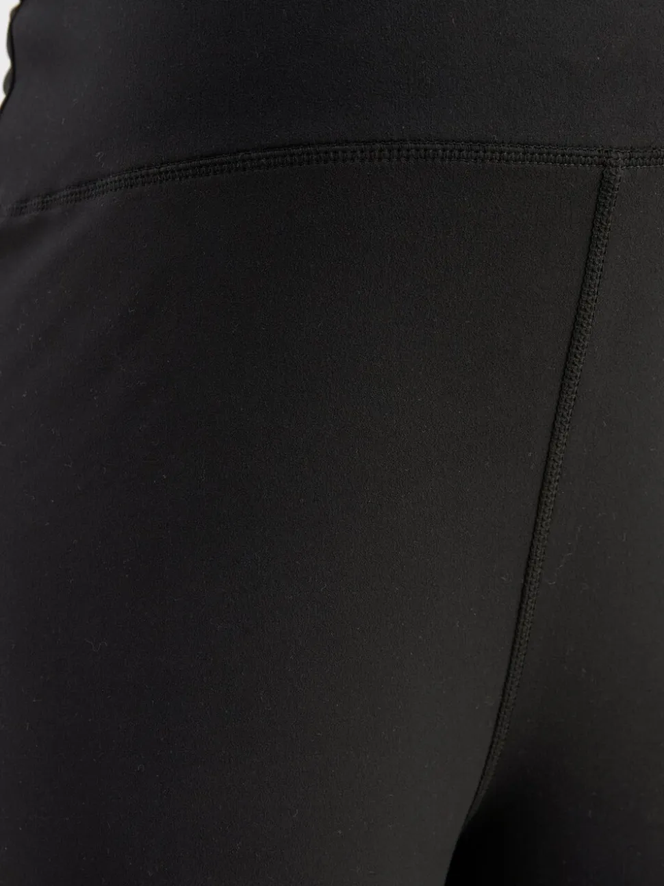 Zwart - Flare legging voor zwangerschapsyoga